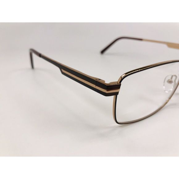 New Wide Guyz Brown LUCKY Eyeglasses 60mm for The Stylish Large Man - Picture 5 of 11